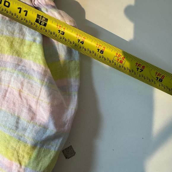 Frankie’s Bikinis Lou High Waisted Stripe Shorts Summer Stripe Sz Small - Picture 11 of 14